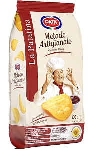 Чипсы PATA из натурального картофеля СО ВКУСОМ БАРБЕКЮ 130г*10