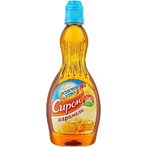 Сироп ЗОЛОТОЕ УТРО Карамель /пэт/ 680г*12