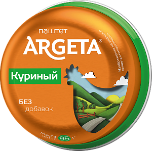 Паштет ARGETA куриный /жесть/ 95г*14