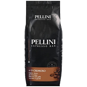 Кофе PELLINI ESPRESSO BAR CREMOSO №9 зерно /вакуум/ 1000г*6