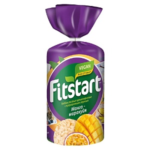 Хлебцы FITSTART рисовые Манго-Маракуйя 100г*12