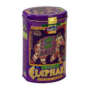 Чай BATTLER ELEPHANT YALA ОРА Крупнолистовой цейлонский черный "СЛОН ЯЛА" /жесть/ 100г*6