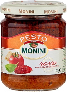 Соус MONINI томатный Песто ROSSO /стекло/ 190г*12