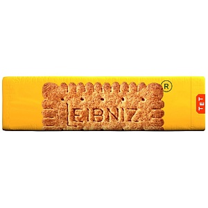 Печенье BAHLSEN [В64] LEIBNIZ WHOLEMEAL BISCUIT хрустящее цельнозерновое 200г*20