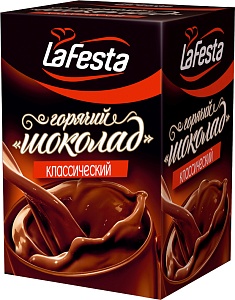Горячий шоколад LA FESTA "Классический" (22гх10шт.) /картон/ 220г*6