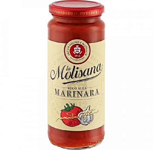 Соус La MOLISANA "Sugo alla marinara" томатный "Маринара" /стекло/ 340 г*6