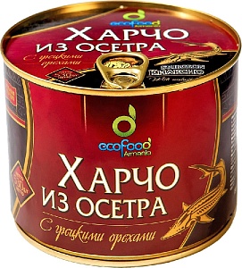 Харчо ECOFOOD из осетра с грецким орехами /жесть/ 530г*4