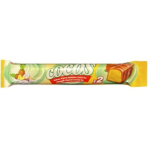 Батончик COCOS Milk Bar Pineapple в молочном шоколаде с Кокосовой стружкой и Ананас (48г*24шт. шоубокс) 48г*144