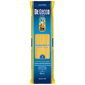 Макаронные изделия DE CECCO №11 Spaghettini (Спагеттини) 500г*24