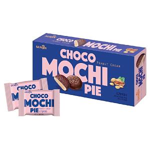 Моти SAMJIN Choco Mochi Cake в шоколаде с арахисом (25г*6шт) 150г*12