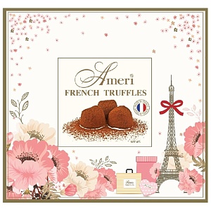 Трюфели AMERI 4TR03127 (5521) Truffles French классические "Весна в Париже" с бандажом 250г*10