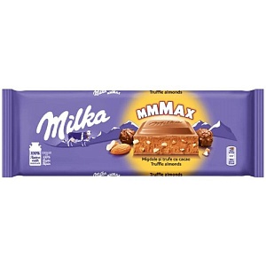 Шоколад Milka молочный Almond Truffle Chocolate 300г*13