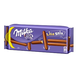 Палочки Milka в шоколаде Choco Lila Stix 112г*20