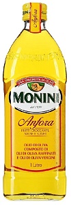 Масло MONINI оливковое Anfora /стекло/ 1л*6