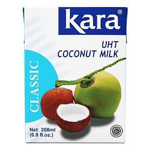 Молоко KARA Classic Кокосовое (17%) /тетрапак/ 200мл*12