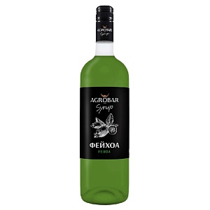 Сироп AGROBAR Фейхоа (Feijoa) /стекло/ 1л*6