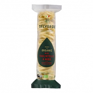 Макаронные изделия DELVERDE №082 Тальятелле Нидо Биолоджика 250г*12