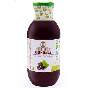 Сок GEORGIA'S NATURAL ORGANIC из шелковицы холодный отжим /стекло/ 300мл*20