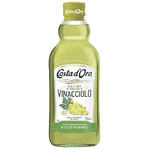 Масло COSTA d ORO VINACCIOLO виноградное рафинированное /стекло/ 500мл*12