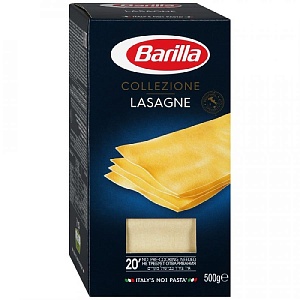 Макаронные изделия BARILLA COLLEZIONE №89 Lasagne / Лазанья 500г*15