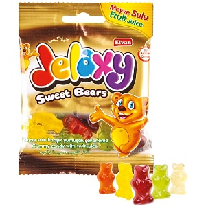 Мармелад JELAXY Sweet Bears Сладкие медведи (80г*12 шоубокс) 80г*72