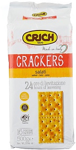 Крекер CRICH 5075 соленый  Salted crackers 500г*10