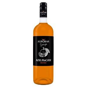 Сироп AGROBAR Апельсин (Orange) /стекло/ 1л*6