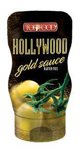 Жёлтый кетчуп TOP FOOD из томатов черри  Salsa Hollywood gold sause (gluten free) /пластик/ 300мл*15