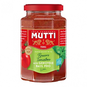 Соус MUTTI томатный с базиликом /стекло/ 400г*6
