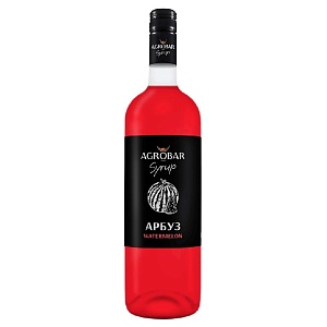 Сироп AGROBAR Арбуз (Watermelon) /стекло/ 1л*6