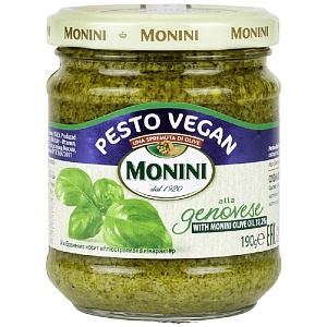 Соус MONINI Песто Genovese VEGAN /стекло/ 190г*12