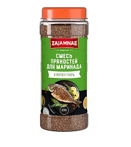 Смесь пряностей ZAJAMNAE для маринада Кройтер Гриль /банка-пэт/ 200г*6
