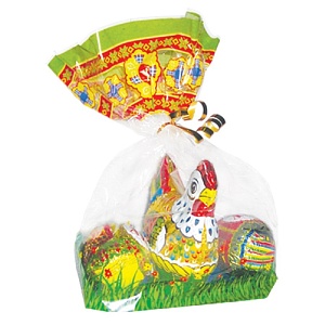 Шоколад фигурный ПН-17 "Курица и яйца" (в пакетике) 150г*7
