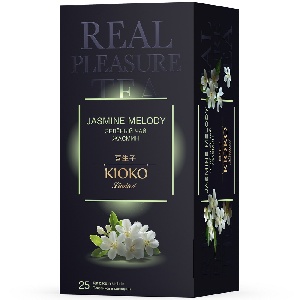 Чай KIOKO Limited JASMINE MELODY зеленый с жасмином (25пак.*2г) 50г*8