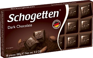 Шоколад SCHOGETTEN темный 100г*15