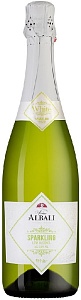 Вино безалк. VINA ALBALI Sparkling White белое сухое /стекло/ 0,75л*6