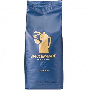 Кофе HAUSBRANDT в зернах Gourmet 1000г*6