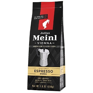 Кофе JULIUS MEINL Espresso Moka (Эспрессо Мока) молотый /пакет/ 220г*8
