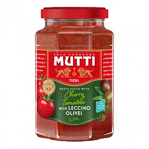 Соус MUTTI томатный с оливками /стекло/ 400г*6