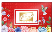 Шоколад BIND "Мадлен-ред" Плитки из мол. и тем. шок. 150г*10