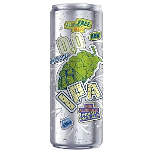 Пиво ORIGAMIKA IPA безалкогольное нефильтрованное непастеризованное неосветлённое /жесть/ 330мл*12
