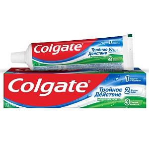 Colgate З/паста  Тройное действие 50 мл /12*72/