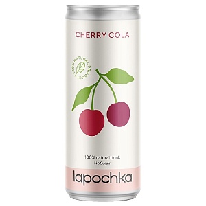 Лимонад LAPOCHKA Черри кола /жесть/ 0,33л*20