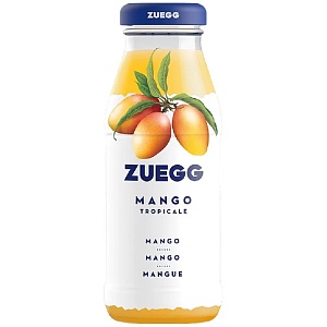 Напиток ZUEGG Bar MANGO сокосодержащий - Манго /стекло/ 200мл*24