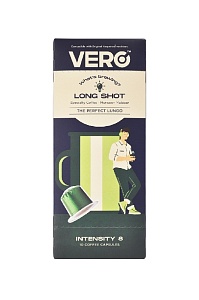 Кофе VERO-Long Shot (RSR) молотый в алюминиевых капсулах - 10капсул /картон/ 56г*6
