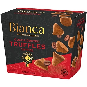 Трюфели BIANCA Coffee flavour со вкусом кофе /картон/ 150г*12