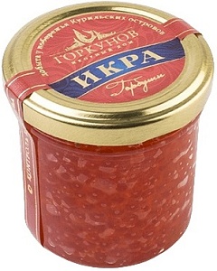 Икра ГОРКУНОВ красная Горбуши /стекло/ 150г*1