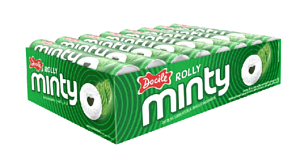 Конфеты DOCILE ROLLY MINTY MINT (Мята) блок 29г*16