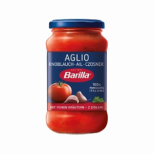 Соус BARILLA  AGLIO с чесноком и травами 400г*6