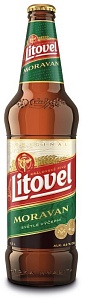 Пиво LITOVEL MORAVAN 4,6% светлое фильтрованное /стекло/ 0,5л*20